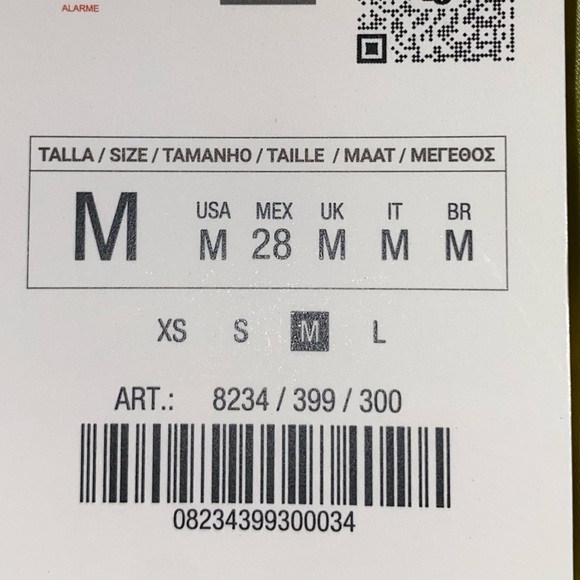 NWT. Zara Yellow Satin Effect Asymmetric Midi Dress. Size M. - Picture 9 of 13